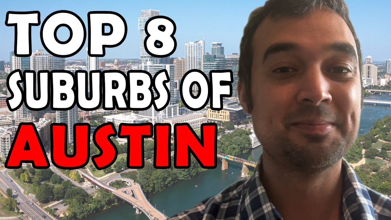 Austin skyline and neighborhoods